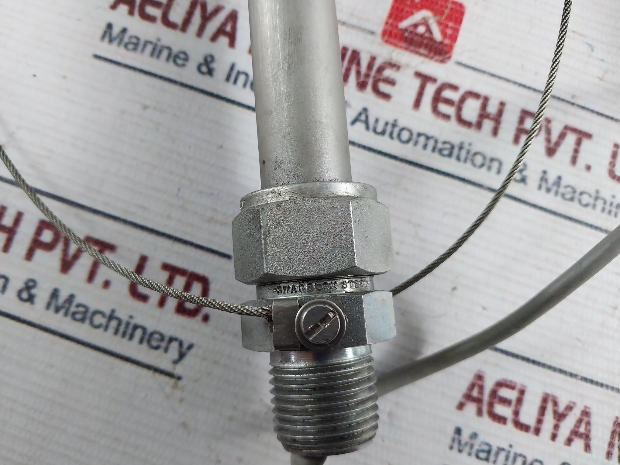 Nisha Cf8M Ball Valve With Probe And Cable