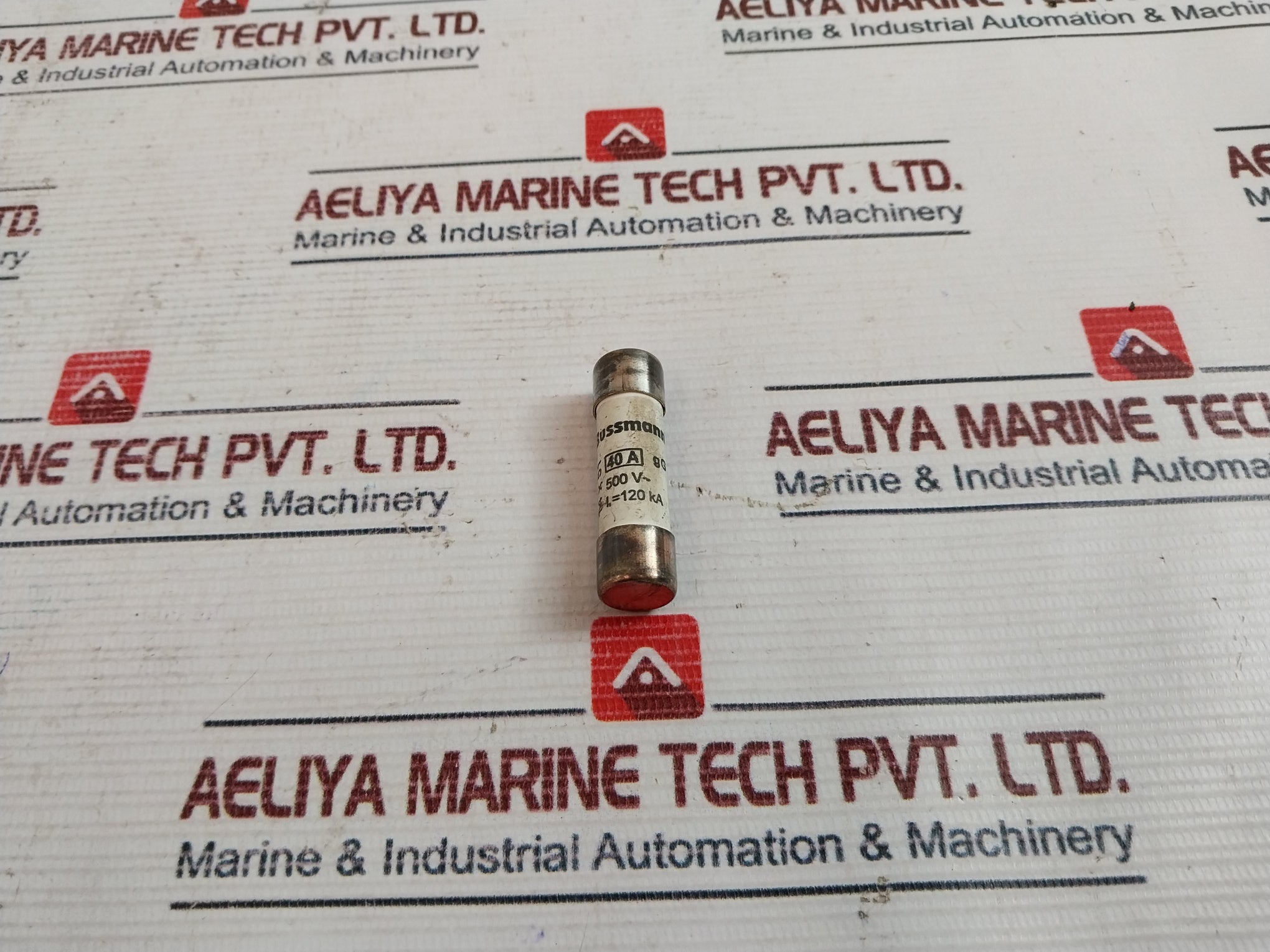 Lot Of 4X Bussmann C14G40 14X51 Cylindrical Fuse 40A 500V~