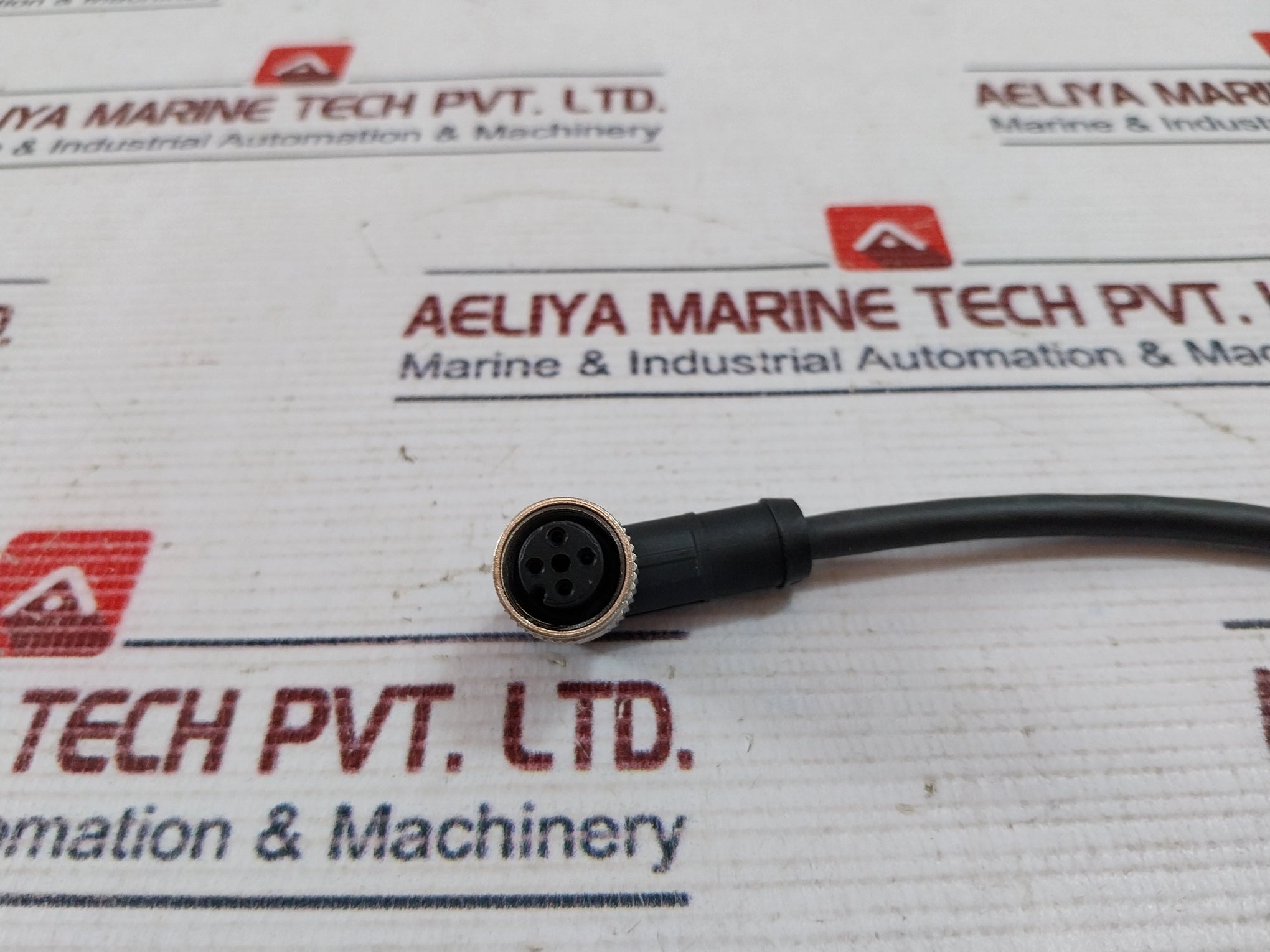 Telemecanique Xzc P1241L2 2M Wired Female Connector Ip67