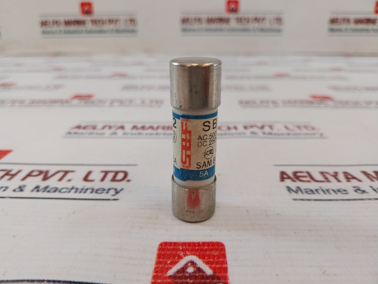 Lot of 17X SAM BOO SC-2 5A Fuses, AC 500V / DC 250V BSN0427-EL001