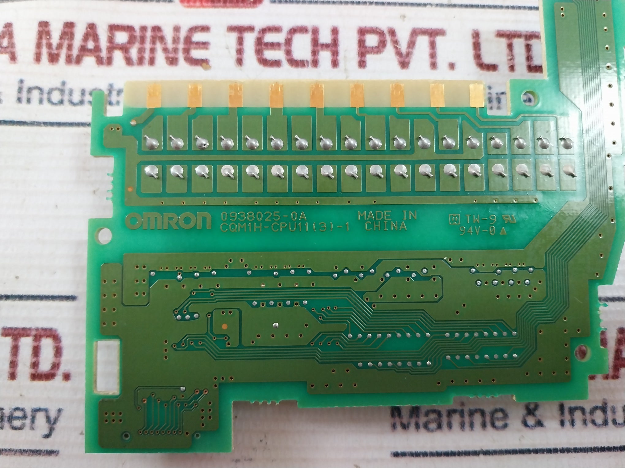 Omron CQM1H-CPU11(3)-1 Printed Circuit Board 0938025-0A