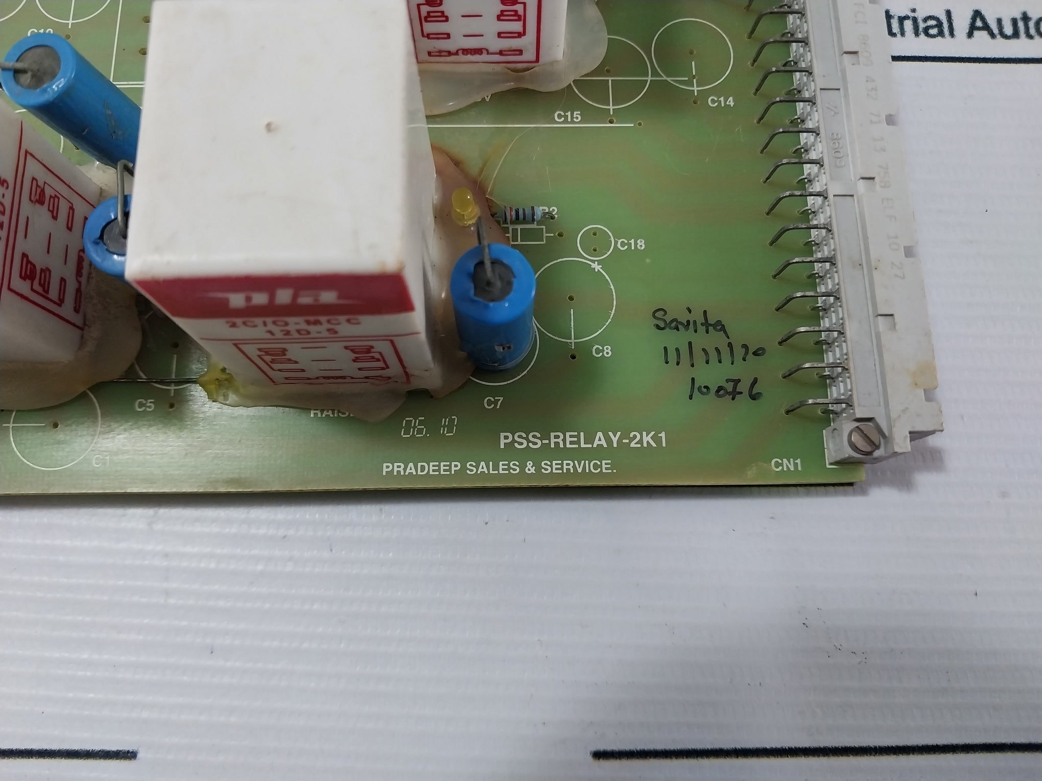 Pardeep Sales & Service Pss-relay-2K1 Relay Card Board