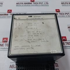 Abb Gtu0287F2U05E4M9K90A04T1H32Z9 Power Transducer Ac 100V