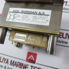 Axel Akerman Ta-f063 Transformer 0/220 Vac 62 Va