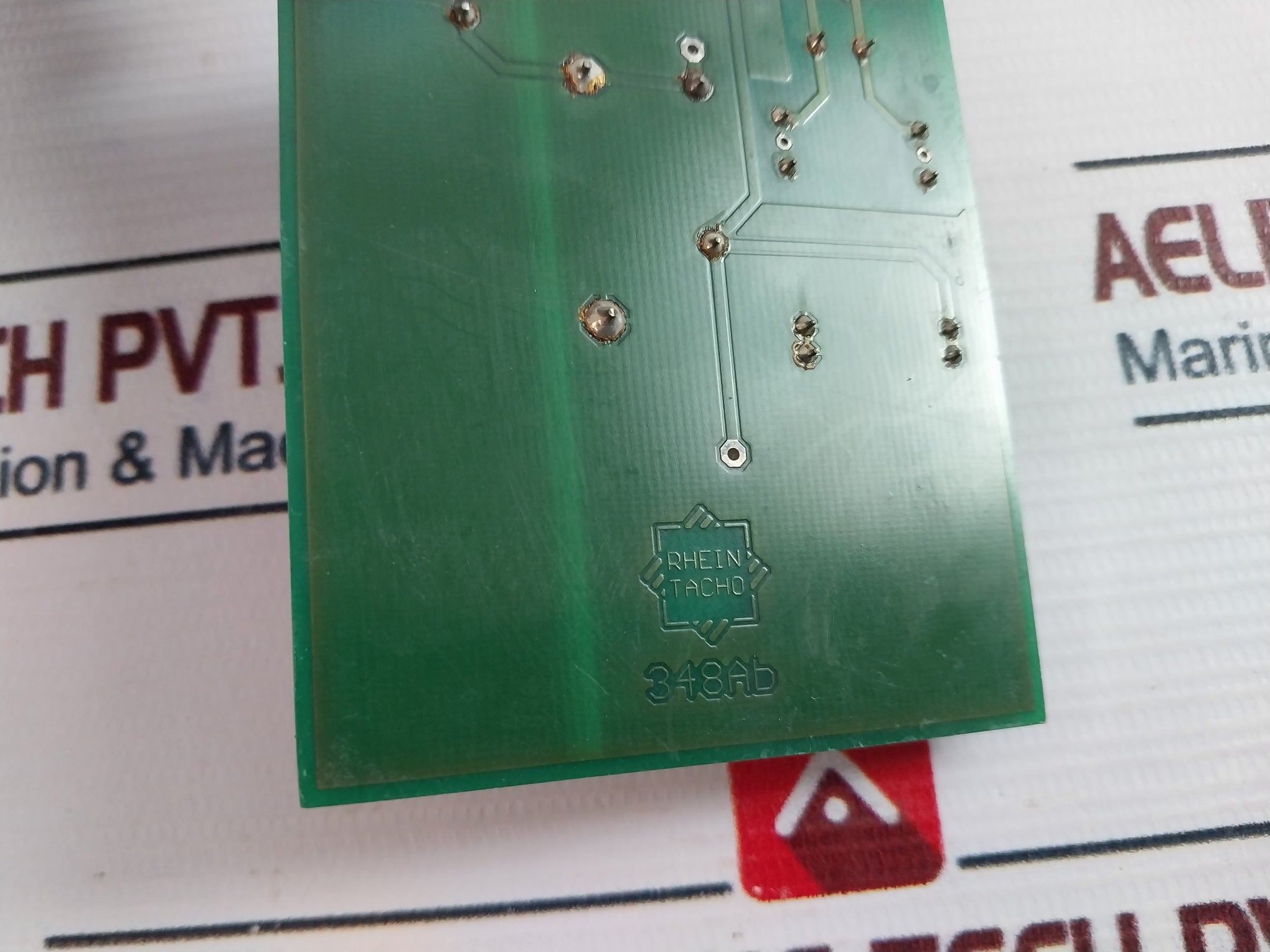 Rhein Tacho 348At Printed Circuit Board