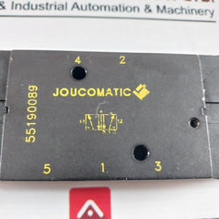Joucomatic 55190089 Single Solenoid Valve