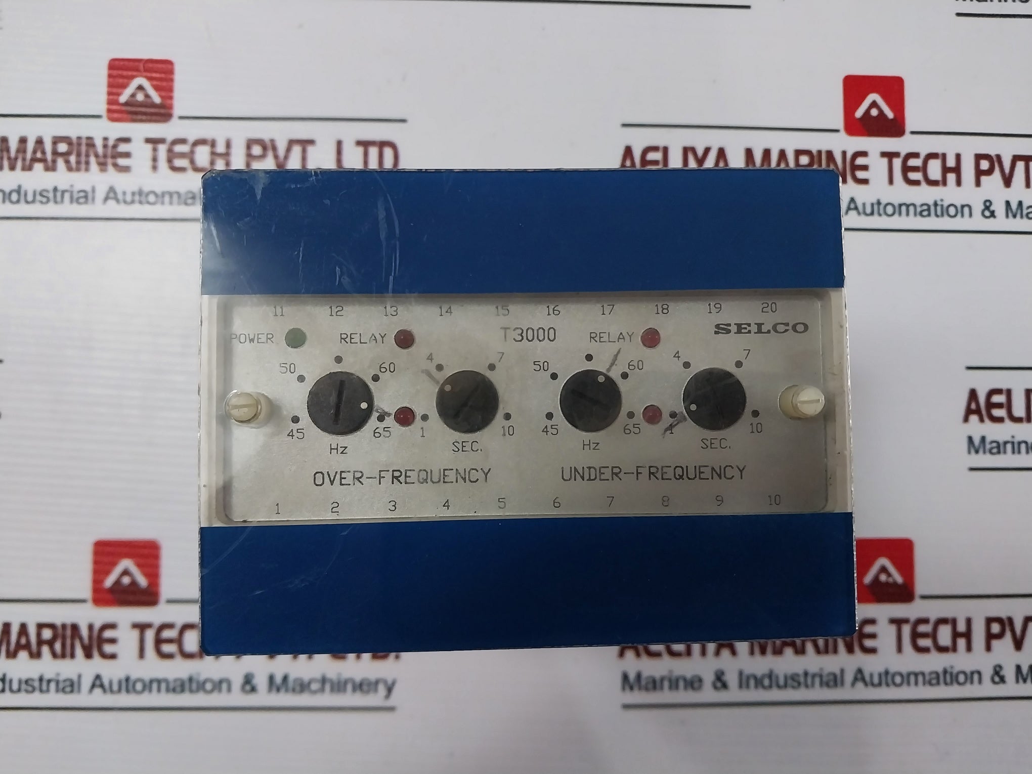 Selco T3000-00 Frequency Relay 220/240 VAC