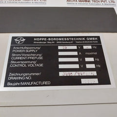 Hoppe-bord Messtechnik Gmbh 3490/9409/4 Power Supply 24V