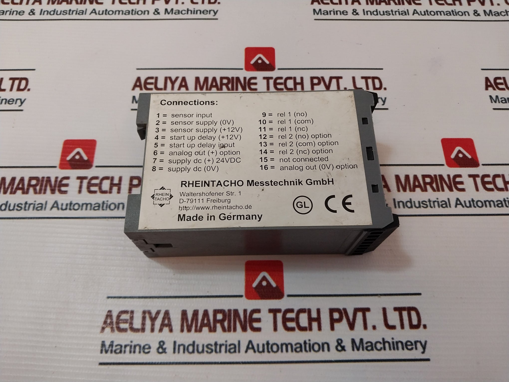 Rheintacho 5823.200 Speed Monitor 24Vdc 0228827/032