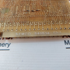 Semco 540534, 570176 Control Logic