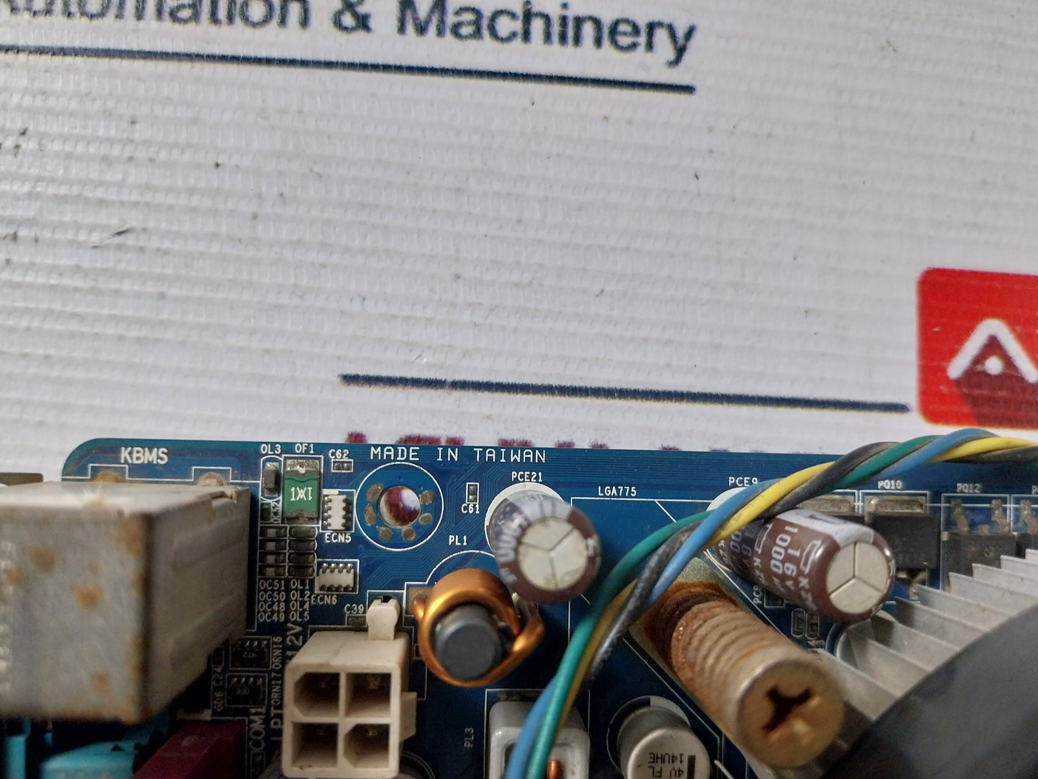 Advantech Aimb-763G2-00A1E Industrial Motherboard Jzc823A Dc 12V