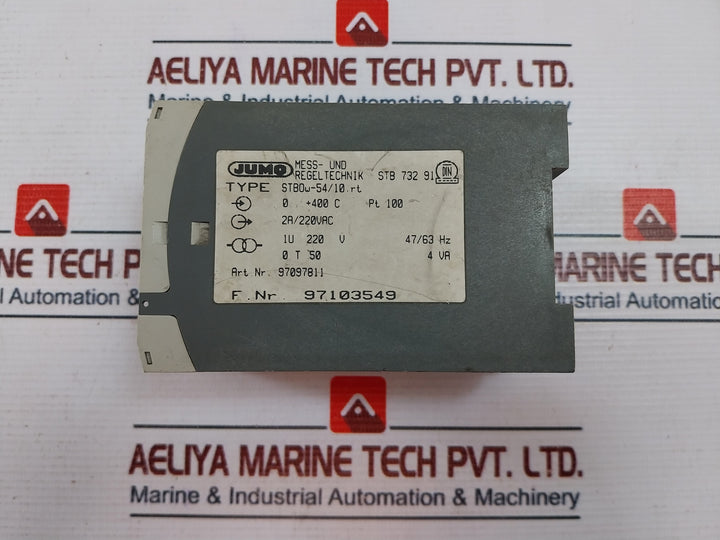 Jumo Stbow-54/10.Rt Temperature Controller 2A/220Vac,47/63Hz