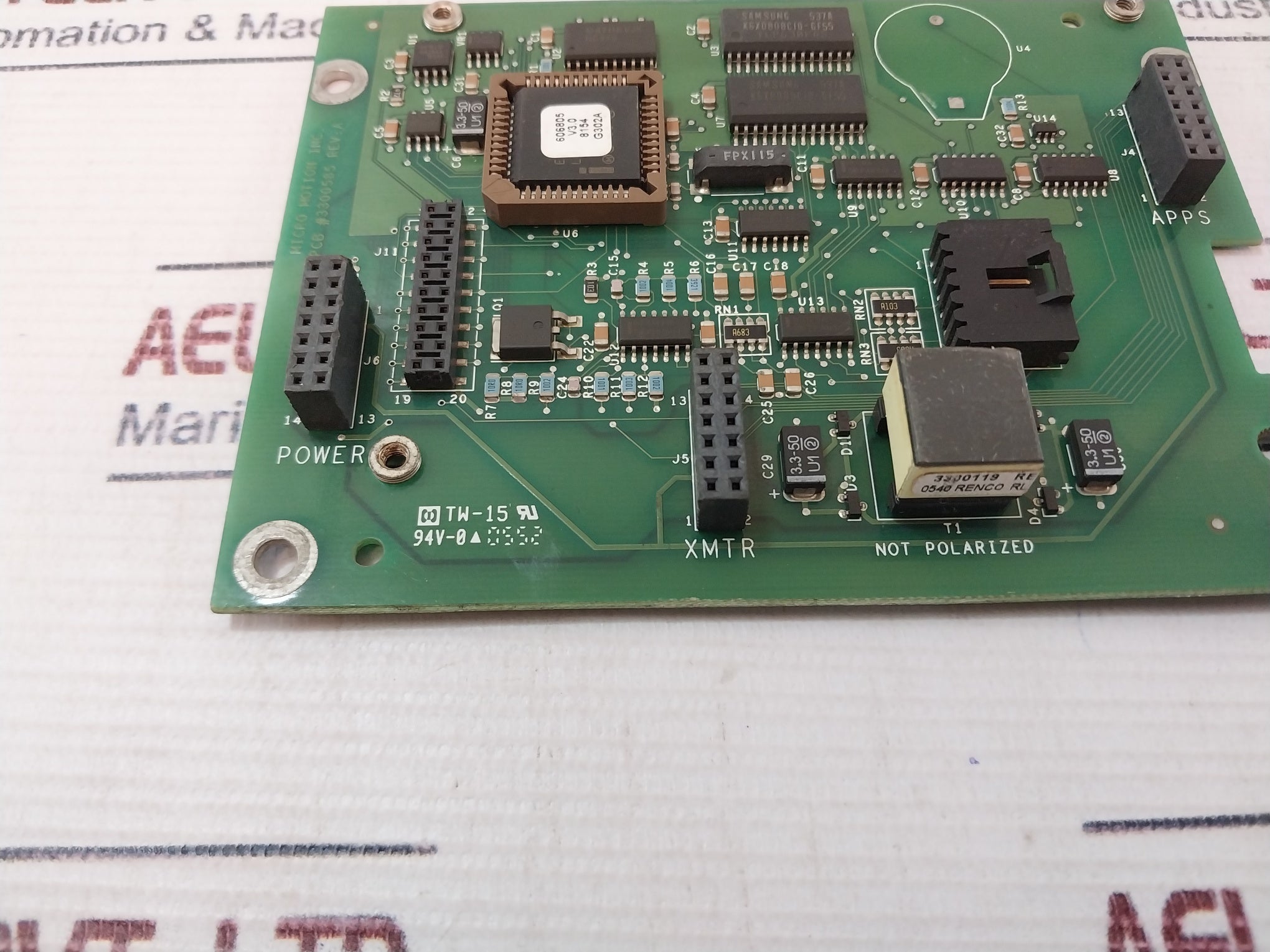 Micro Motion 3300586 Printed Circuit Board 94V