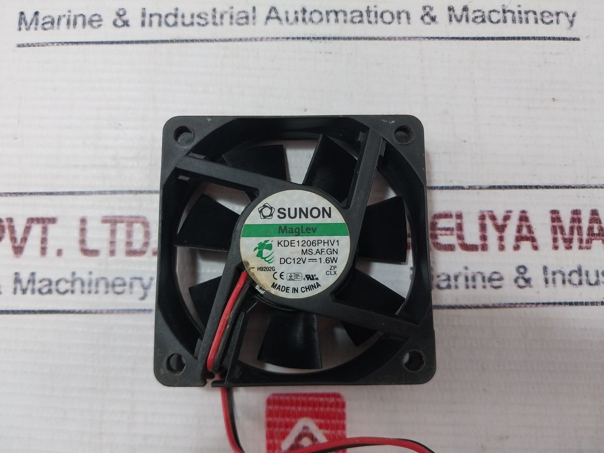 Sunon Kde1206Phv1 Cooling Fan Dc12V