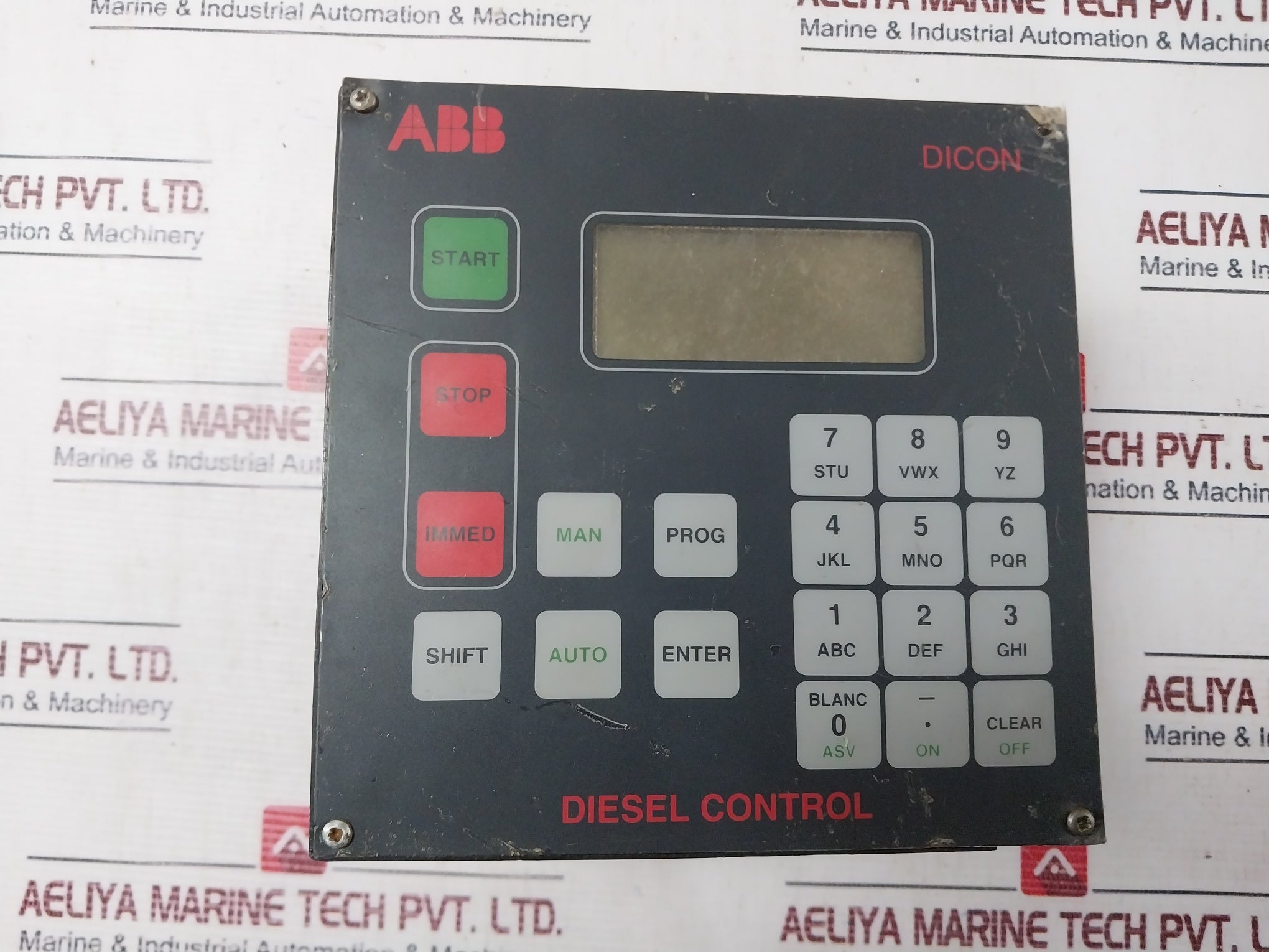 Abb Cma 112 Diesel Control Display Unit
