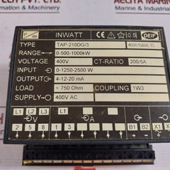 Deif Tap-210Dg/3 Inwatt Transducer 400015806.10