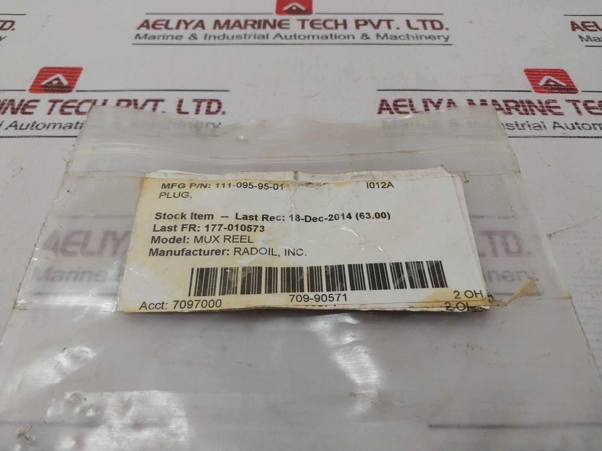 Radoil 111-095-95-01 Plug
