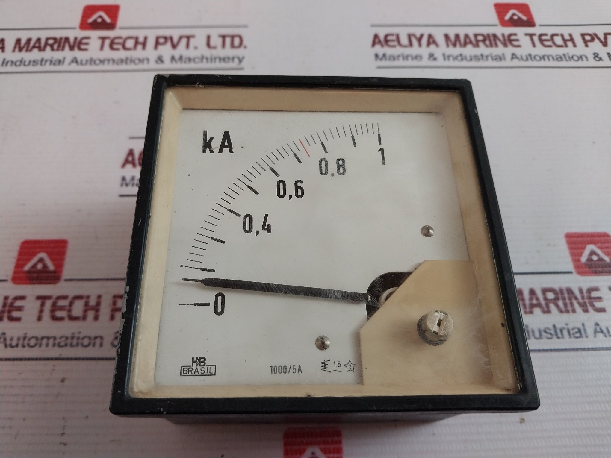 H&B 0-1 Ka Kiloamp Meter 1000/5A 300 Gm
