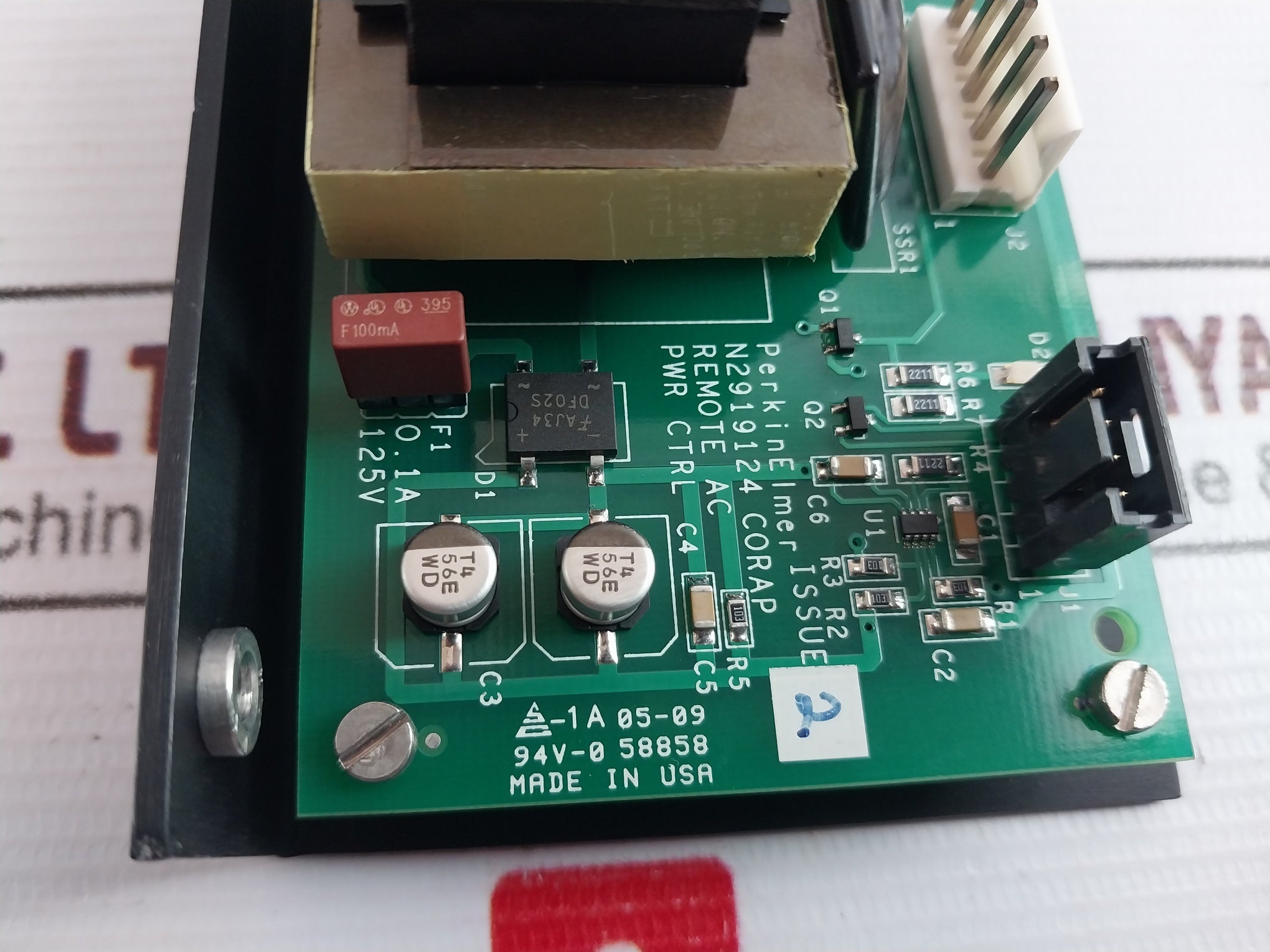 Perkinelmer N2919124 Remote Ac Power Control 125V 0.1A