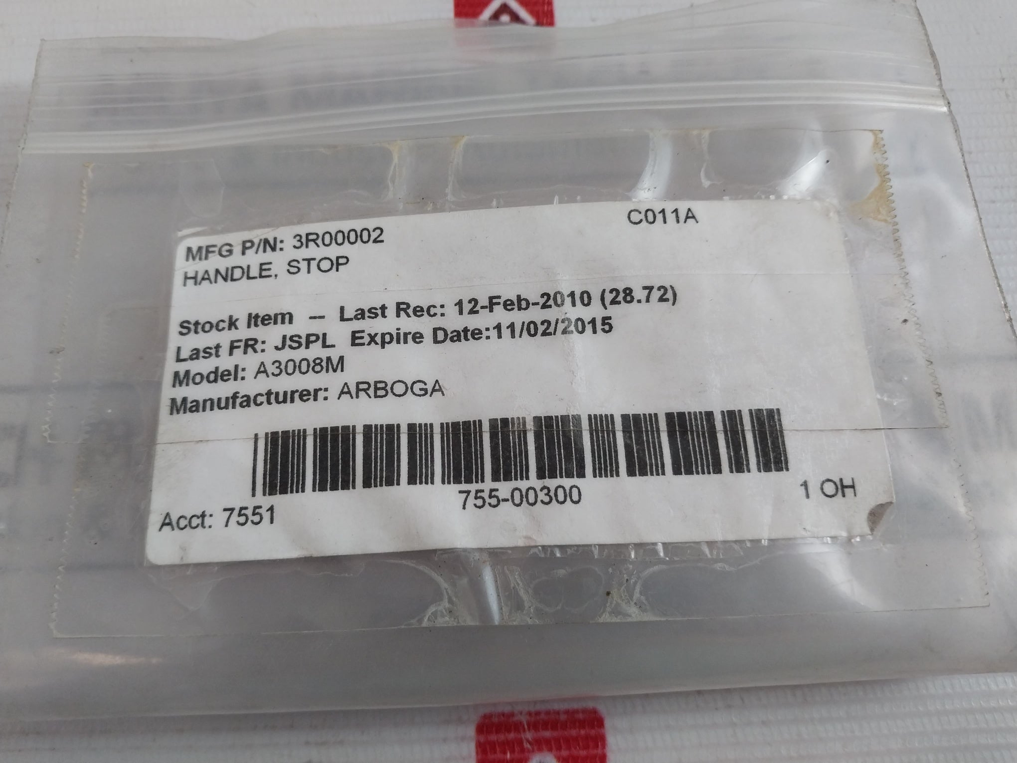 Arboga A3008M Handle 3R00002