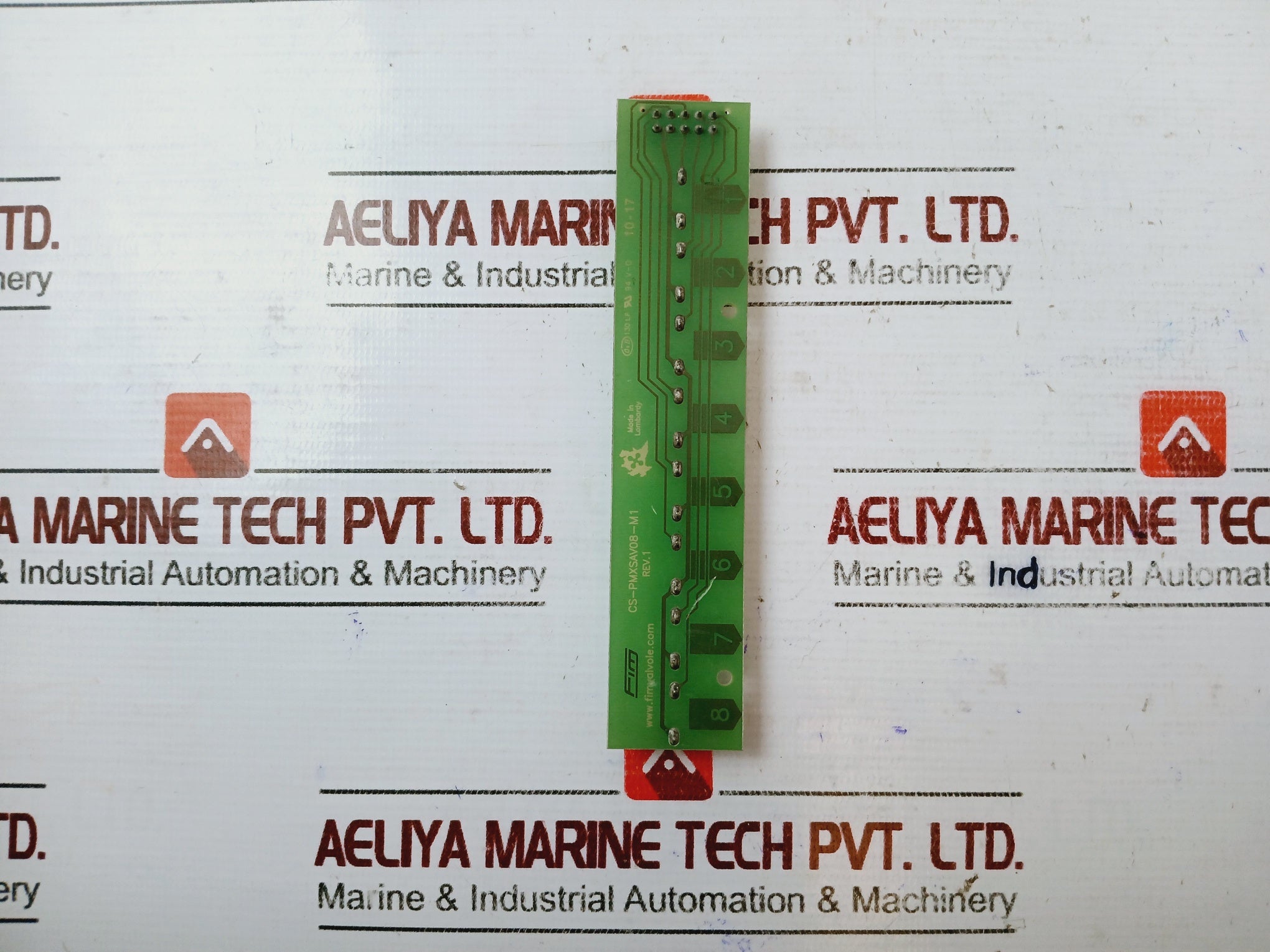 Fim Valvole Cs-pmxsav08-m1 Printed Circuit Board Rev 1