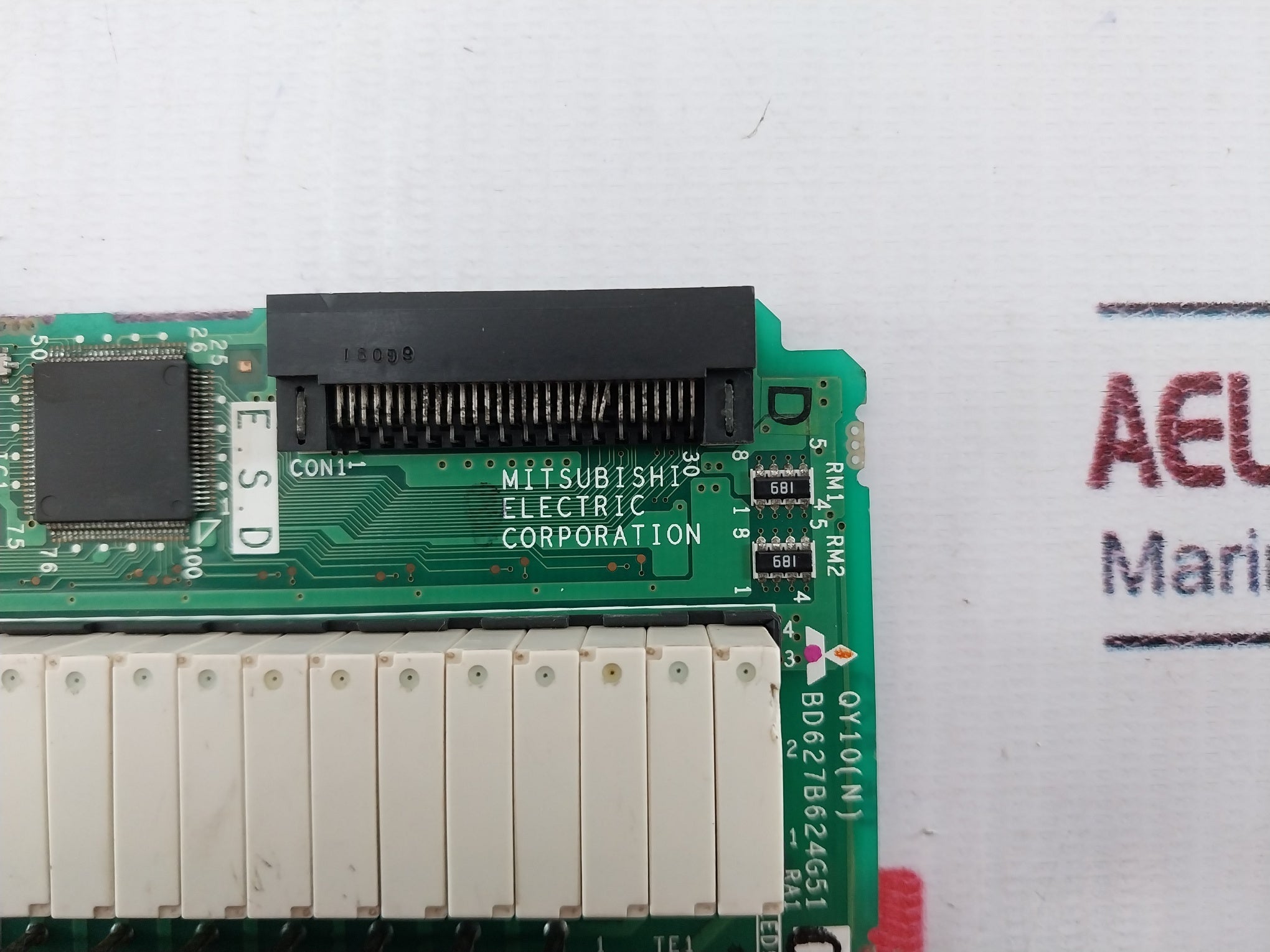 Mitsubishi Electric Qy10(N) Pcb For Plc Q Series Output Module Bd627B624G51