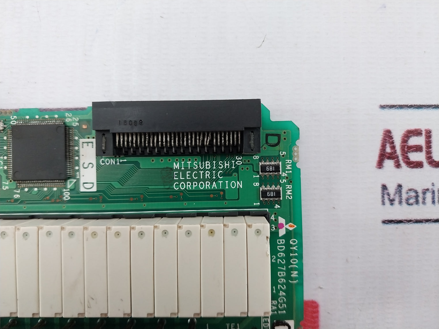 Mitsubishi Electric Qy10(N) Pcb For Plc Q Series Output Module Bd627B624G51
