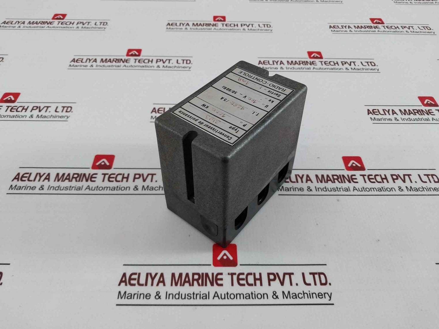 Radio-Controle 2W3 Power Converter 1000 KW 1250/5A 100V-50/60HZ 1MA