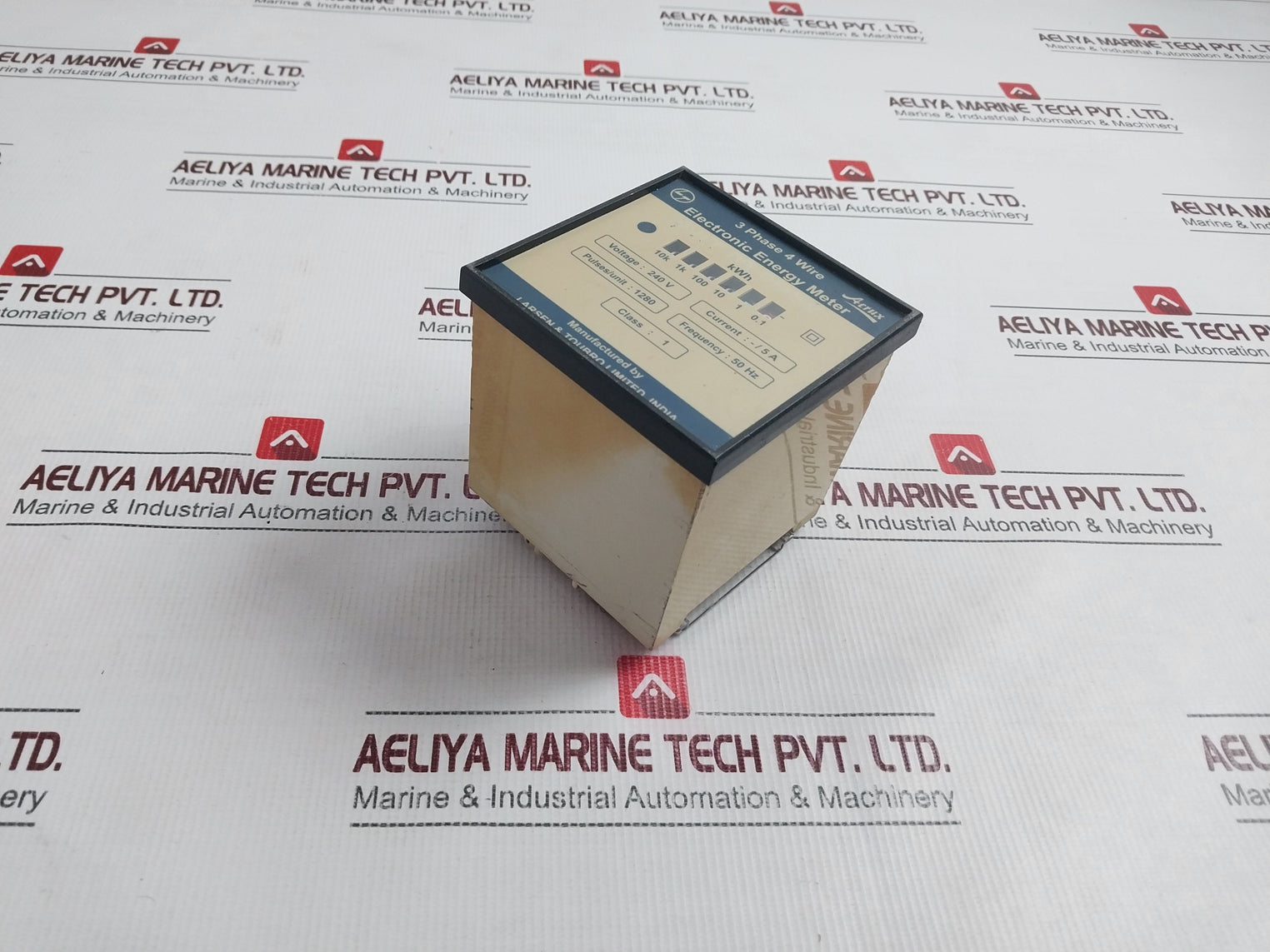 Larsen & Toubro 3 Phase 4 Wire Electronic Energy Meter 240V 5A 50Hz