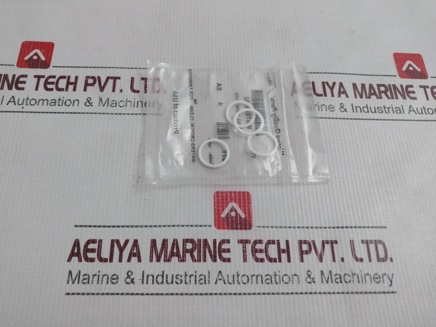 Lot Of 4X Waters Wat076152 Critical Clean O-ring, 2-016, Ptfe 735001035
