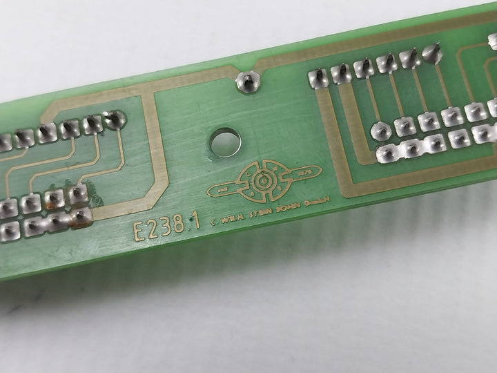 C.Wilh.Stein Sohn E238.1 Pcb Card.