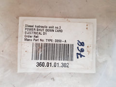Westmatik d-103 pcb card