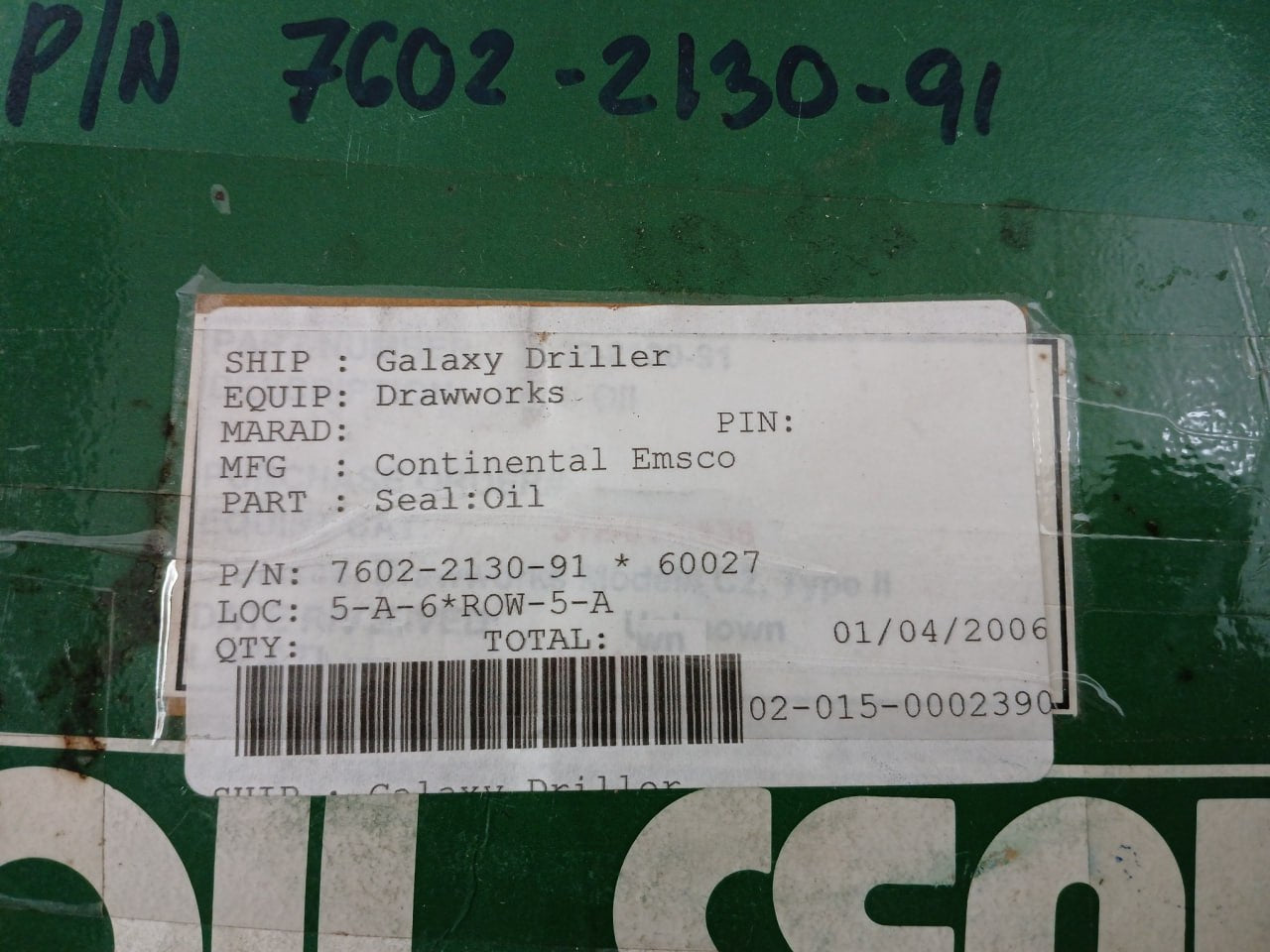 60027 Radial Shaft Oil Seal Cr