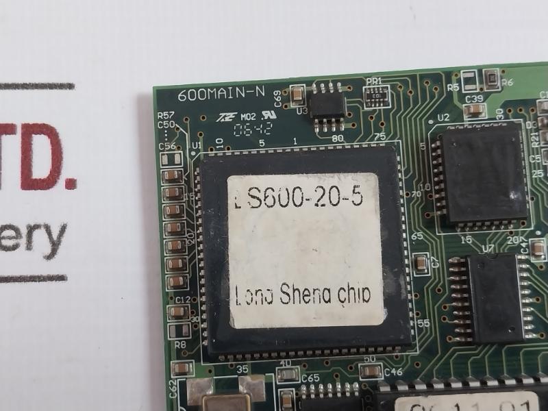 600Main-n Pcb With Lona Shena Chip Trb-5Vdc-sb3-cd Tti 3A 125Vac/30Vdc