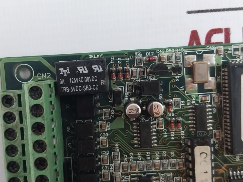 600Main-n Pcb With Lona Shena Chip Trb-5Vdc-sb3-cd Tti 3A 125Vac/30Vdc