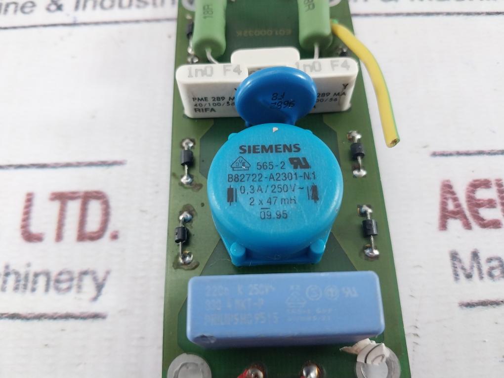 601.00032K Pcb Emi Filter/Suppression Module With Choke Coil And Capacitor