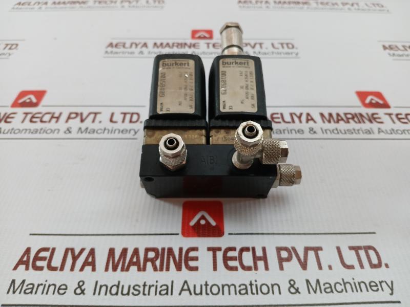 6013 A 2,0 Fkm Ms Burkert Direct-acting Solenoid Valve 24Vdc 5W
