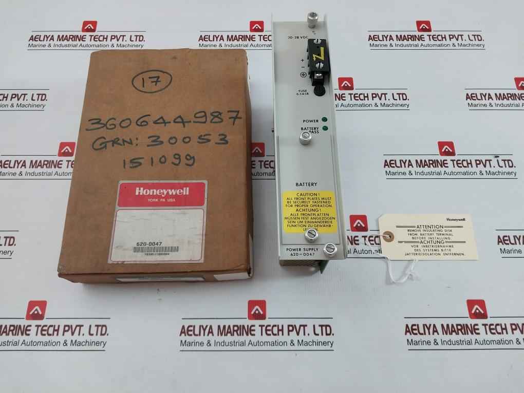 620-0047 Honeywell Power Supply Module 20-28Vdc 5.0Amps