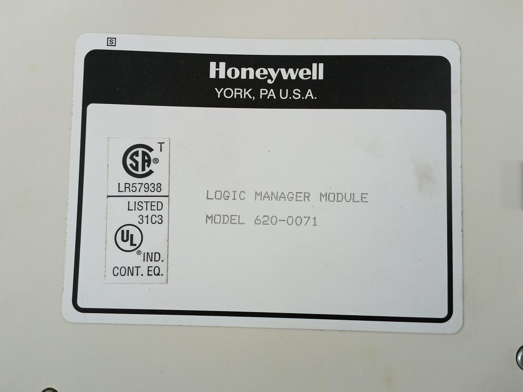 620-0071-Logic-Manager-Module-51402581-100-Rev-A-D031009065C-Honeywell-208017-11