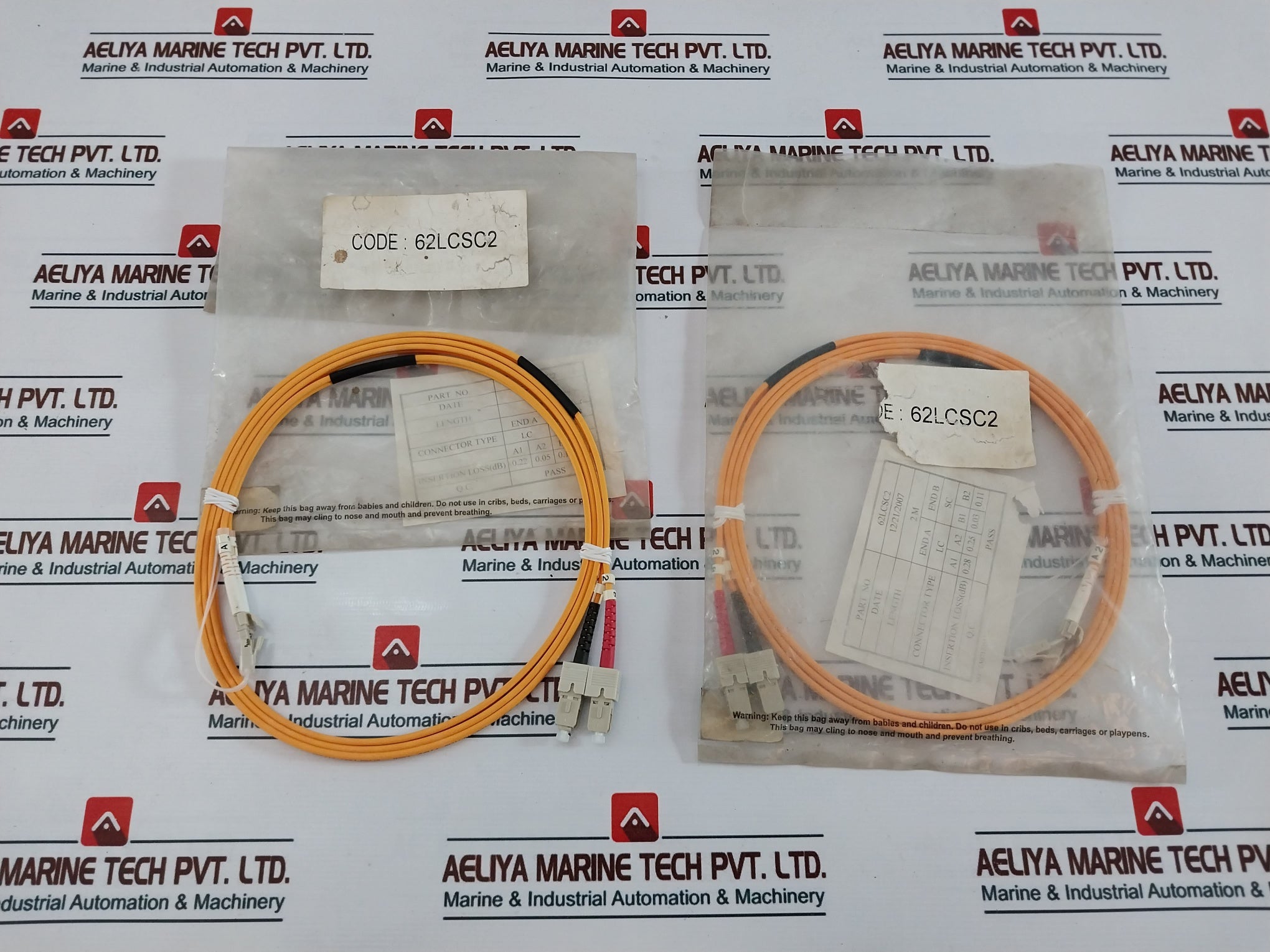 62Lcsc2 2M Fiber Optic Cable