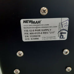 Newmar 115-12-8 dc power supply