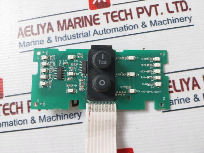 640-0800G Button Panel Assembly Board Rev 07