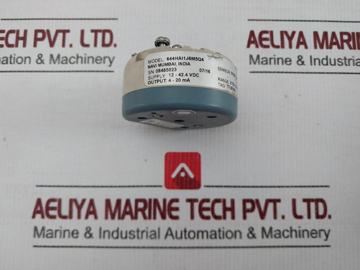 644Hai1J6M5Q4 Rosemount Temperature Transmitter 12-42.4 Vdc