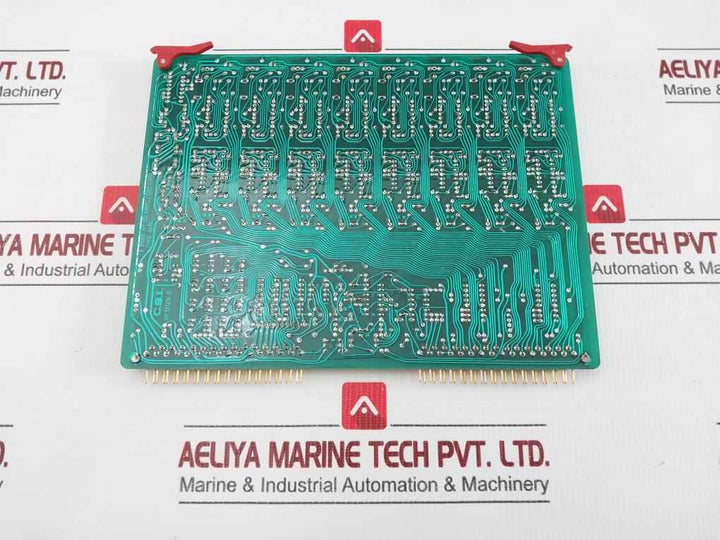 6465 8 Point Pt100 Ampl./Trip. Printed Circuit Board C.S.I. 150°C