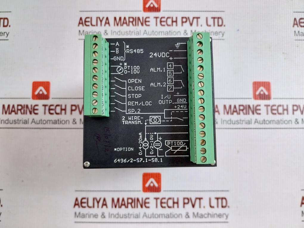 6496/2-2.4-S7.1-S8.1-24VDC Pid Continuous Controller 24Vdc Baelz