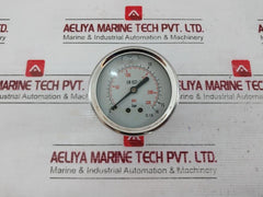653222 Pressure Gauge Glycerine Oil Filled 0-16 Bar 0-230 Psi 63Mm 1/4" Bsp
