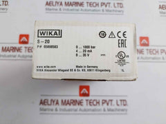 65898583 Pressure Transmitter Power Supply - 8-35 V Max. 25 Ma Wika