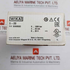 65898583 Pressure Transmitter Power Supply - 8-35 V Max. 25 Ma Wika