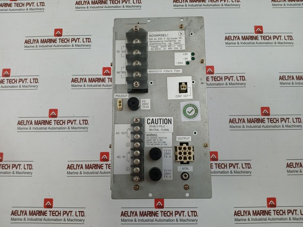 660010579 Psm-b Pwr 2-pole Neutral Fusing 50/60Hz