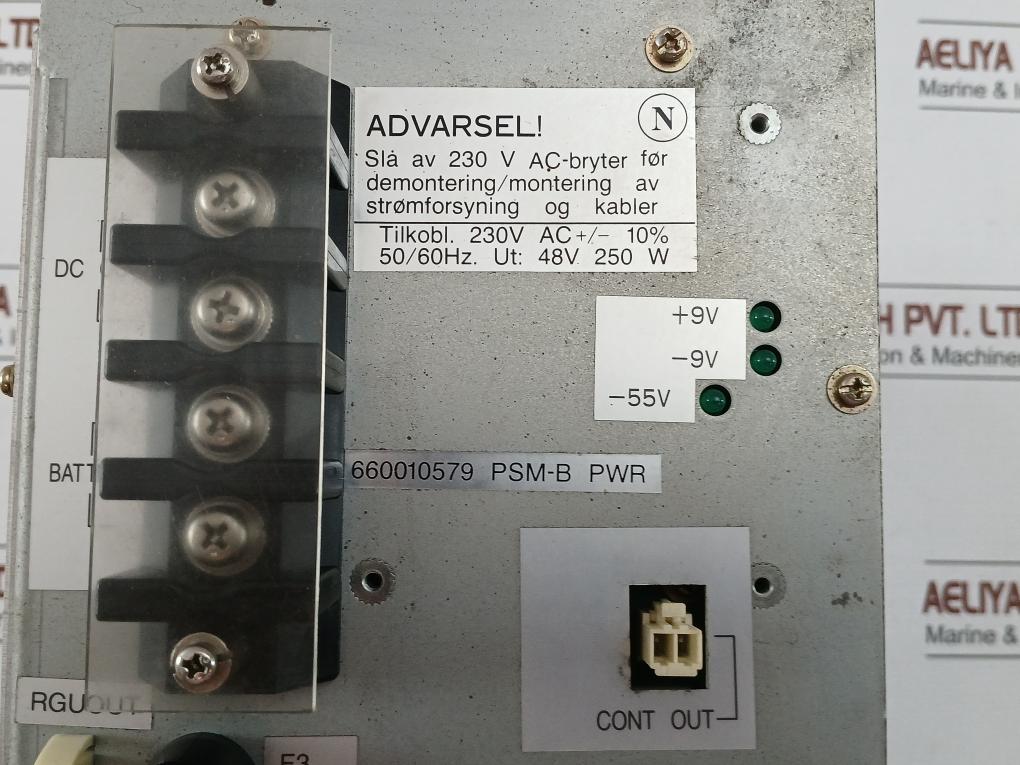 660010579 Psm-b Pwr 2-pole Neutral Fusing 50/60Hz